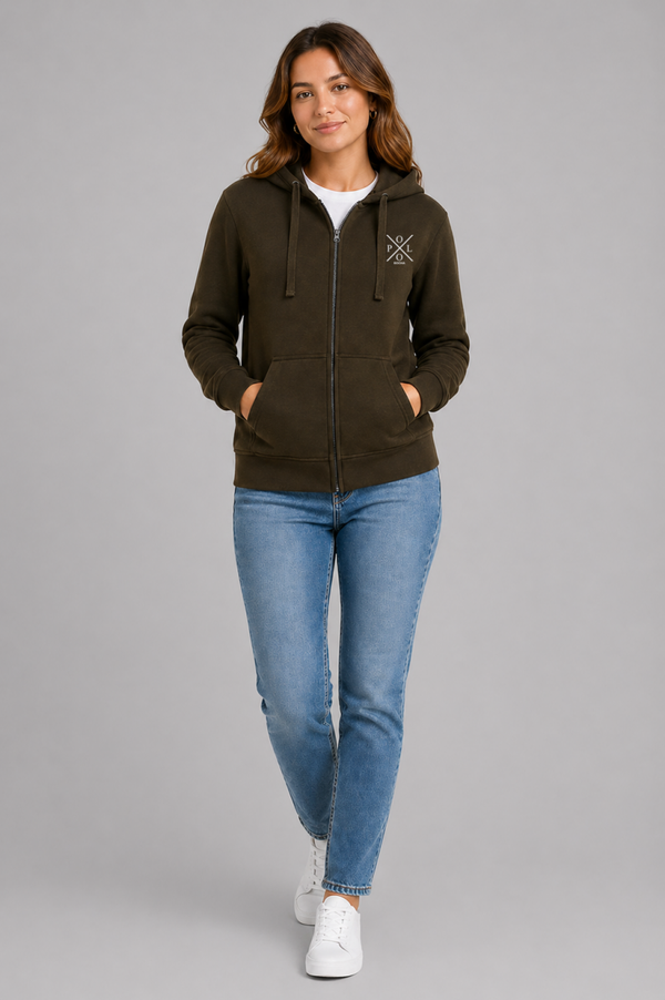 HOODIES CREMALLERA UNISEX POLO X BOCHA