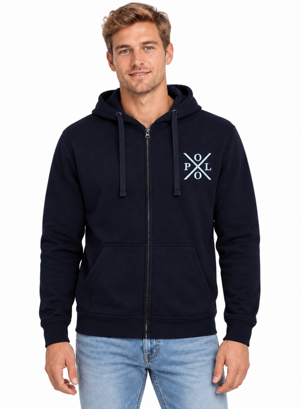 SUDUDADERA UNISEX CREMALLERA Y CAPUCHA SUDUSXNY119