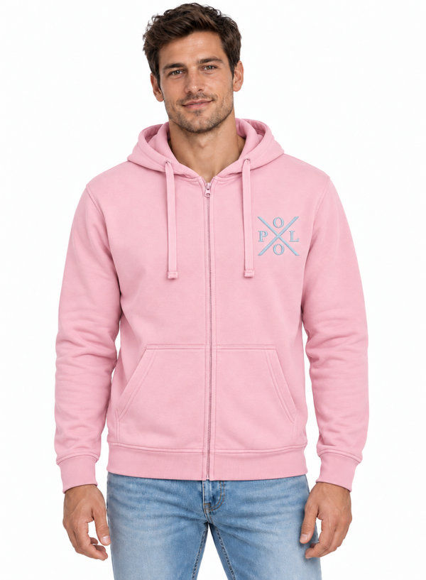 SUDUDADERA UNISEX CREMALLERA Y CAPUCHA SUDUSXPK121