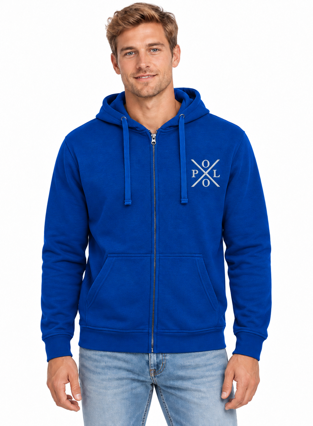 SUDUDADERA UNISEX CREMALLERA Y CAPUCHA SUDUSXRB123