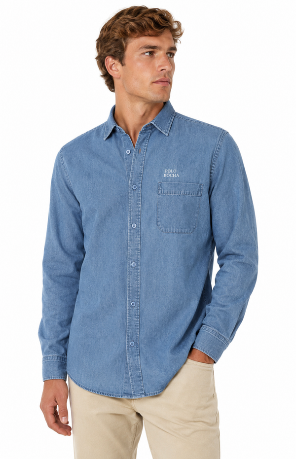 CAMISA CABALLERO VAQUERA CELESTE CAMTXCBNY