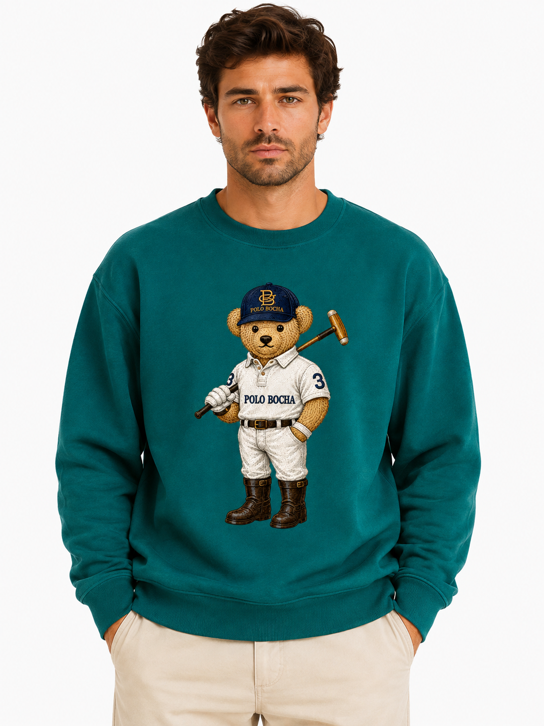 SUDADERA UNISEX HOODBEAR510TE