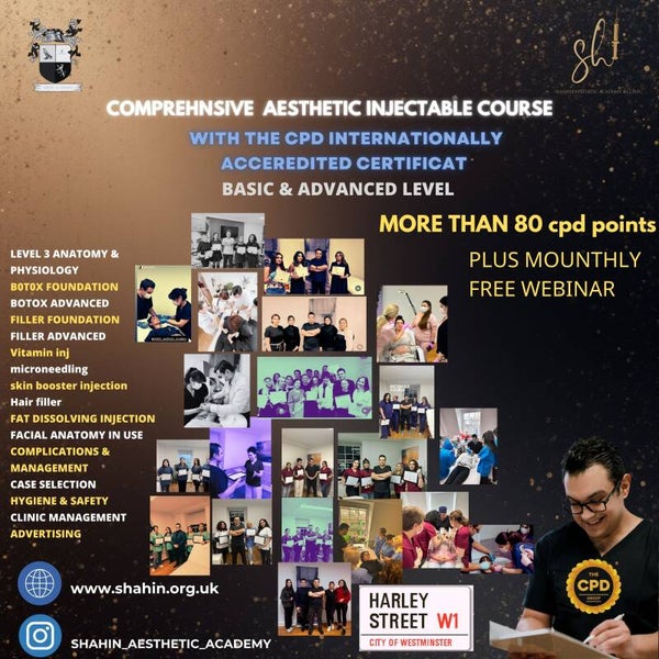 COMPREHNSIVE AESTHETIC INJECTABLE COURSE DEC 2025