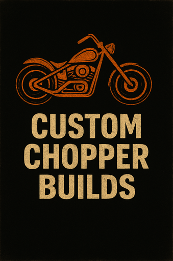 Custom Chopper Builds - Hard Tail Conversion - Aftermaket Parts