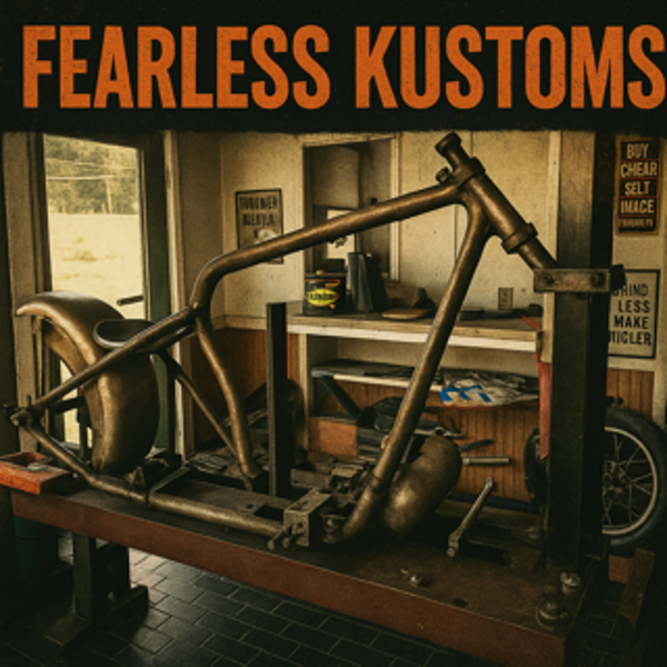 Dropped Dirty Chopper Frame