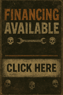 Financing Availible Fearless Kustoms - Affirm - PayPal -Snap Finance