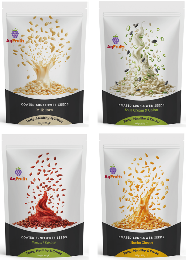 Sunflower Seeds Coated Family Pack