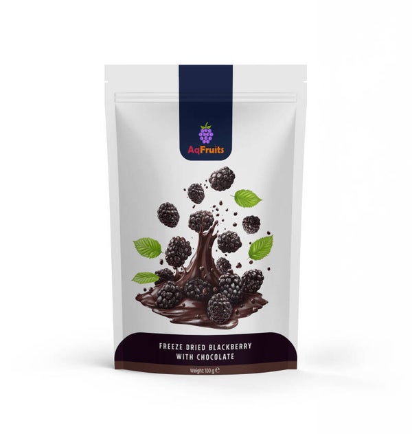 Freeze-Dried Blackberry Chocolate