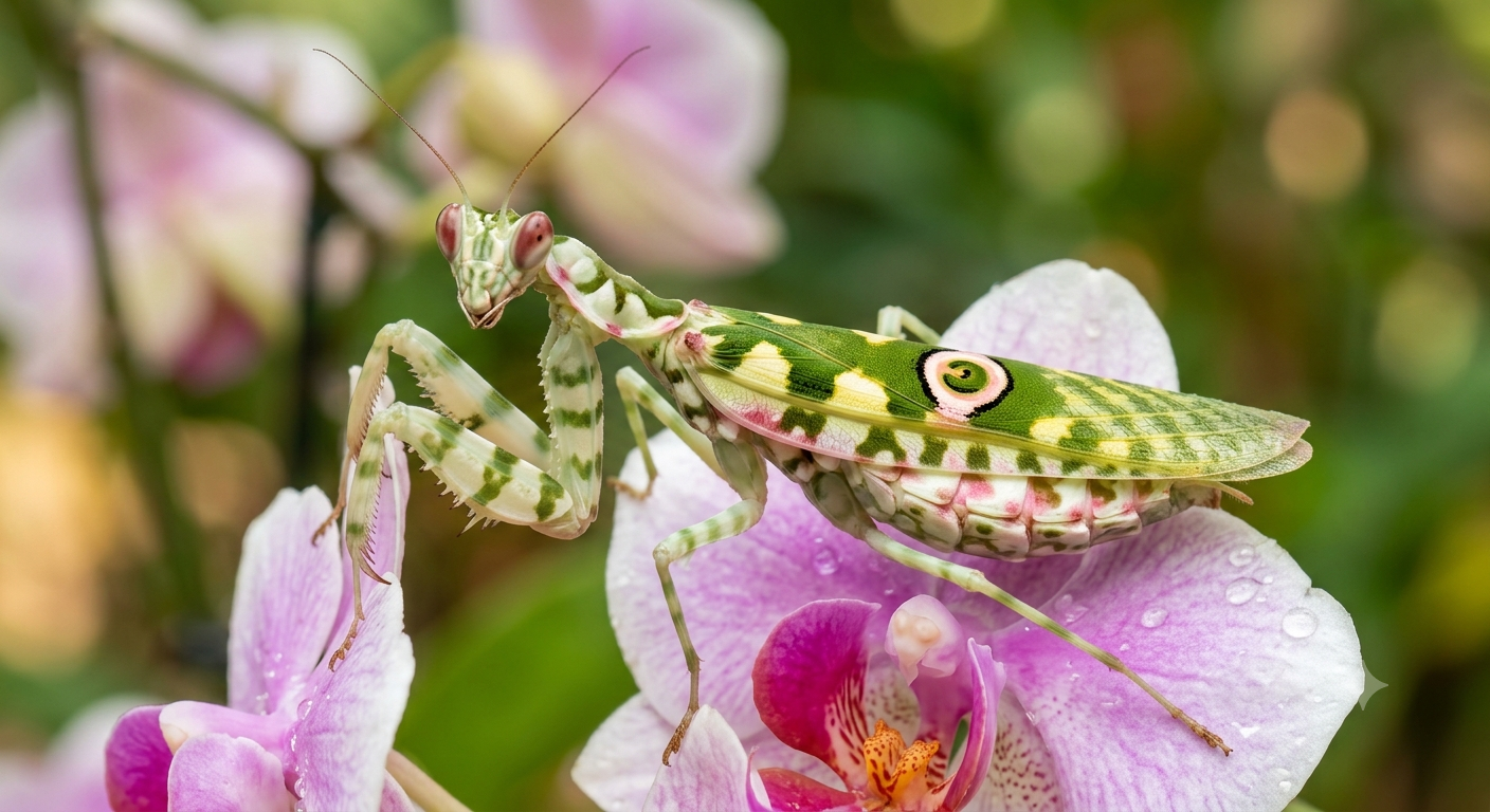 Creobroter Gemmatus Asiatische Blütenmantis