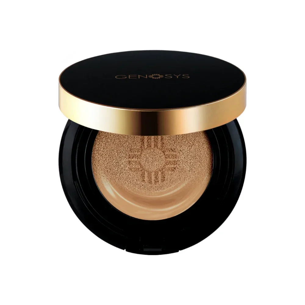 GENOSYS Skin Caring Blemish Balm Cushion SPF50 CAMEL