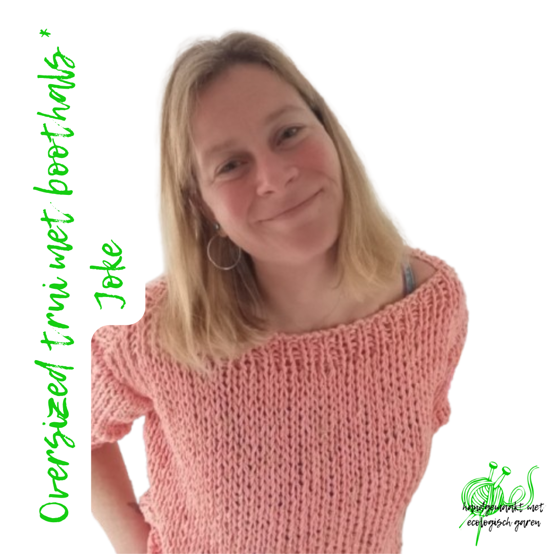 trui met boothals - Joke