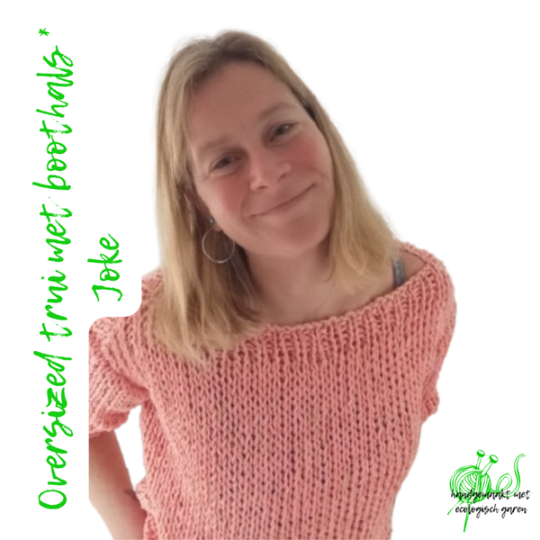 trui met boothals - Joke