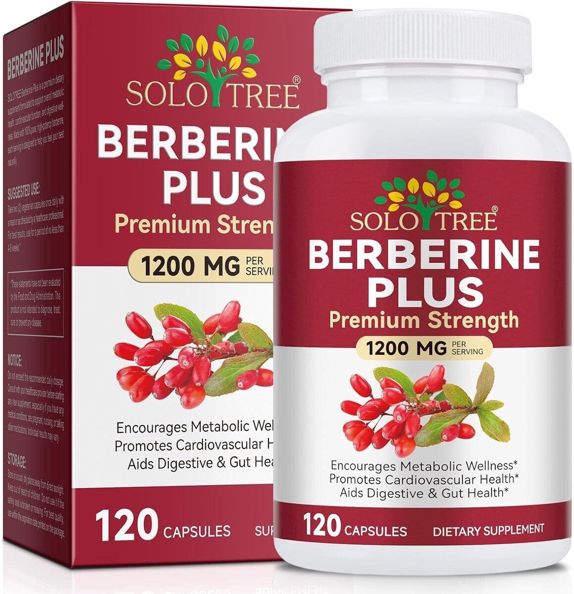 Berberine Capsules 2 maanden voorraad