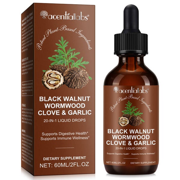 Black Walnut Wormwood Clove & Garlic