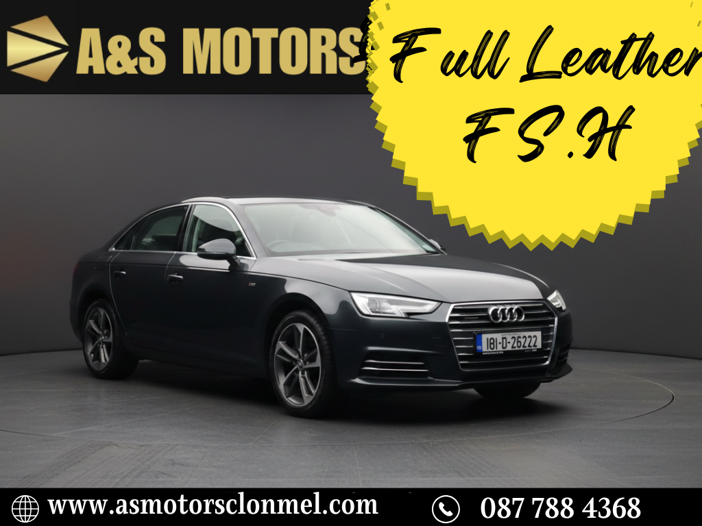 2018 Audi A4 2.0 Ultra *Leather Interior*