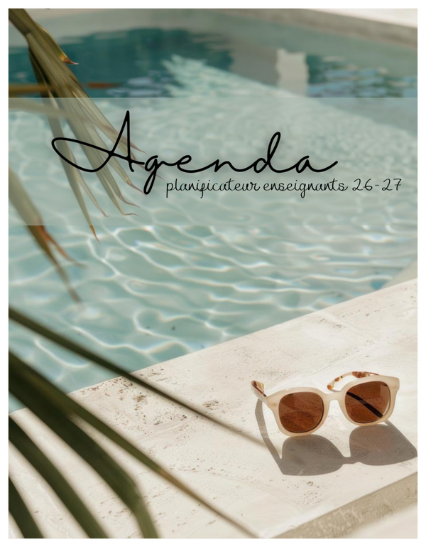 Planificateur 2026-2027 - Enseignants