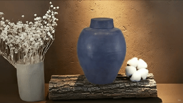 Blauwe Urn 286