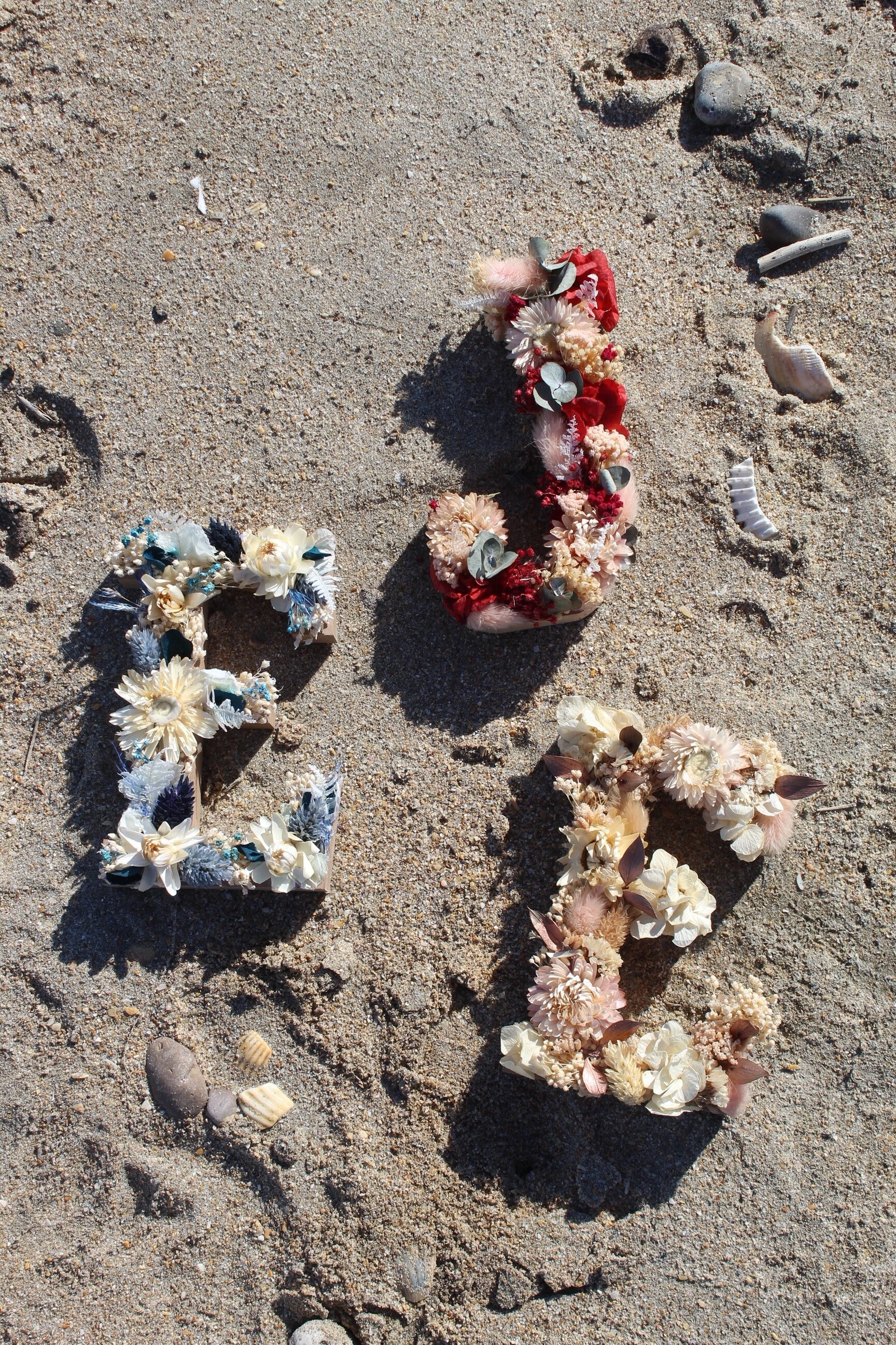 Lettre Fleurie Personnalisée