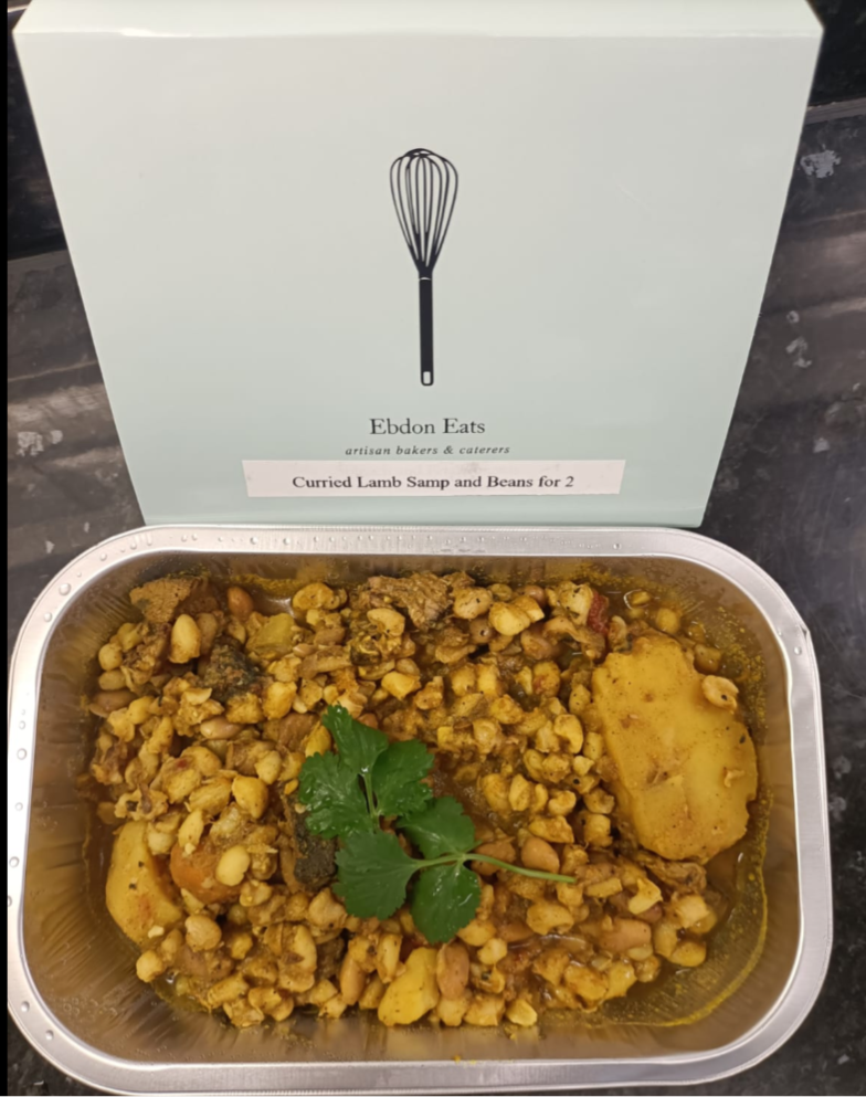 Curried Lamb Samp & Beans for 2 600g