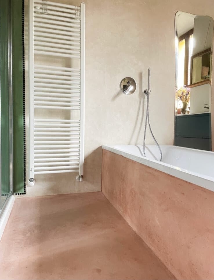 Tadelakt rivestimento per Hammam, vasche, docce
