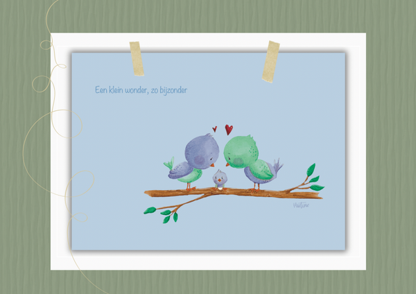 Vogeltjes op tak