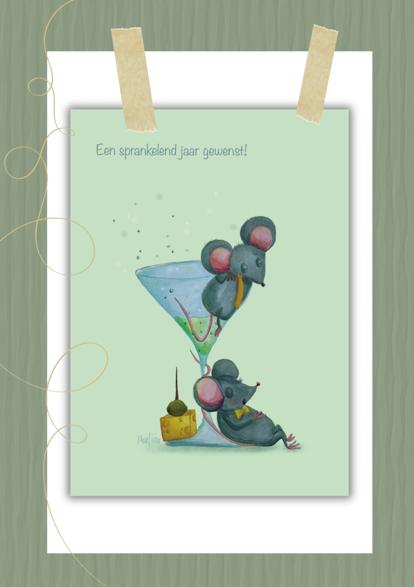 Muisjes met glas