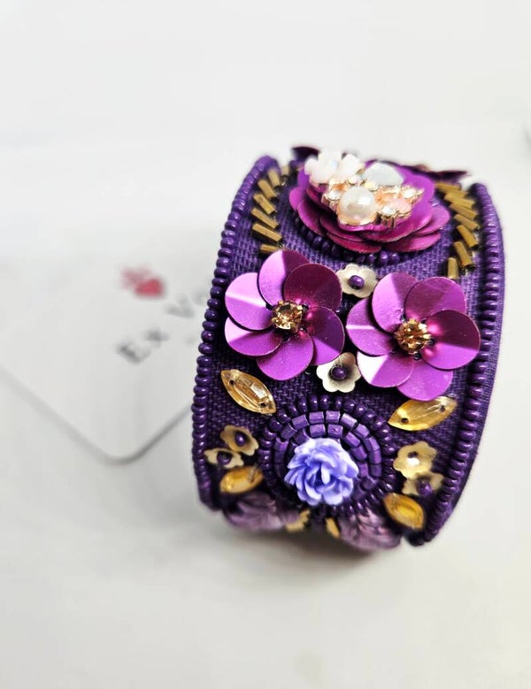 Manchette Hypnotic Purple