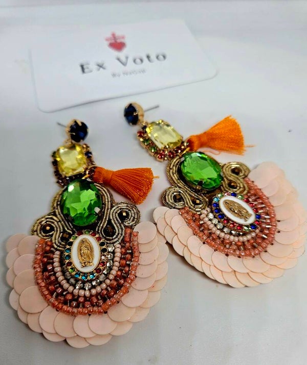 Boucles d'oreilles Jardin Sacré