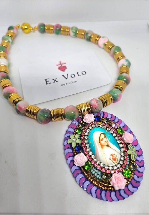 Collier Agathe Madone