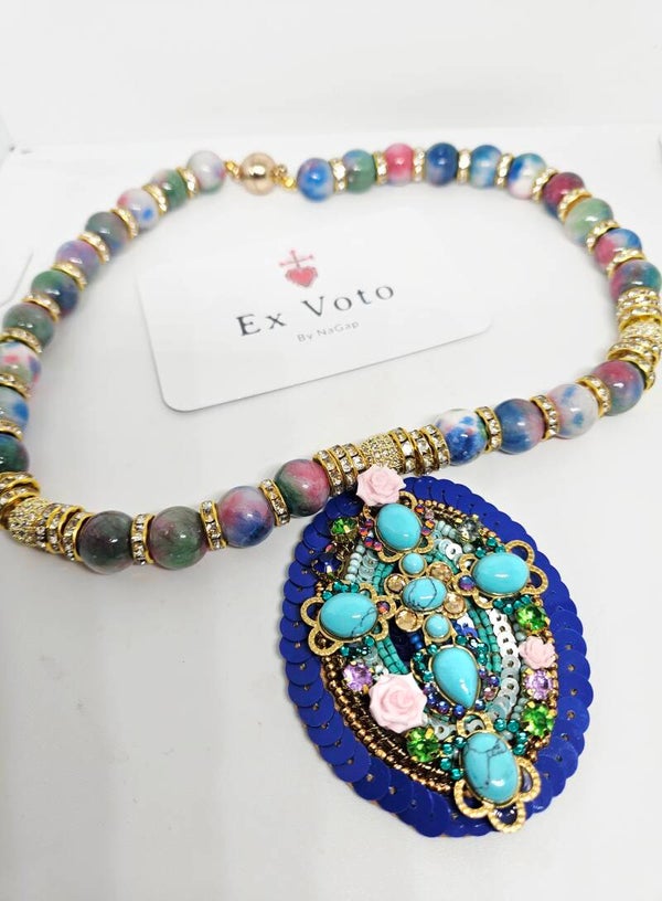 Collier Agathe Croix