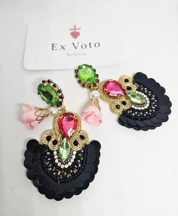 Boucles d'oreilles Flammenco
