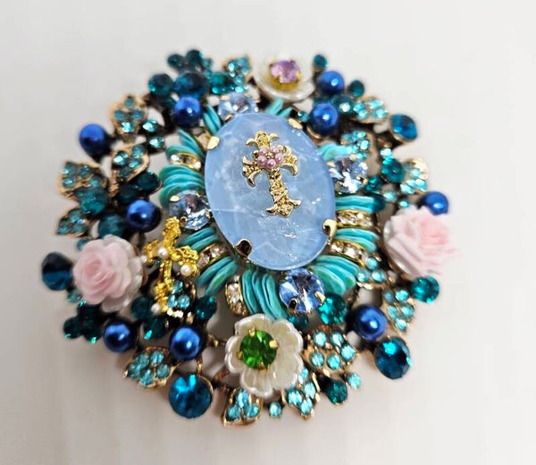 Broche Le Lagon Bleu