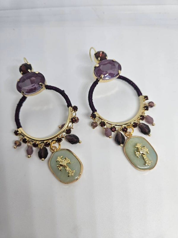 Boucles d'oreilles Crepuscule Sacré