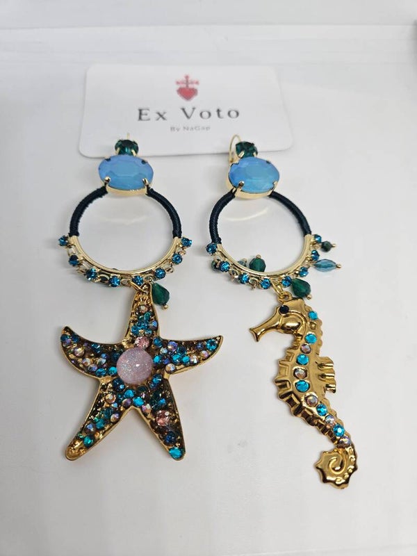 Boucles d oreilles Abysses