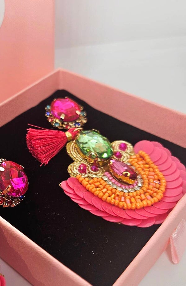 Boucles d oreilles Flamenco