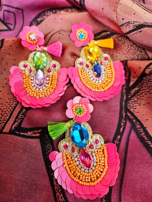 Boucles d'oreilles Flamenco