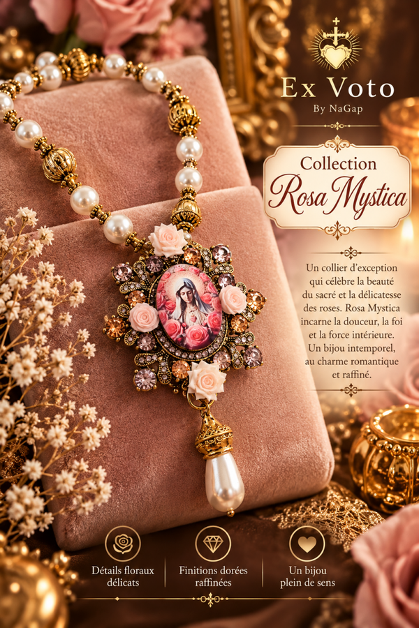 Collier Rosa Mystica