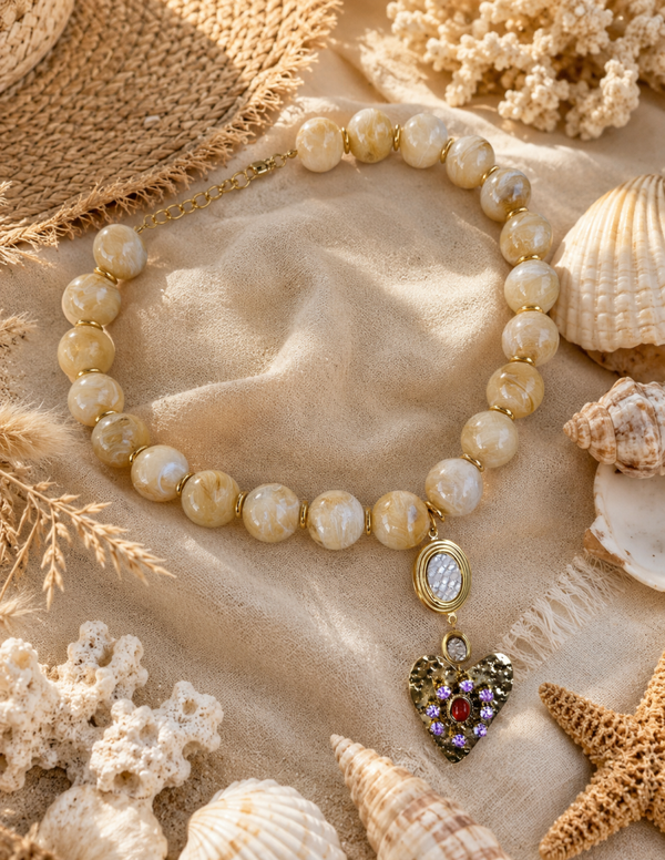 Collier Marée Dorée