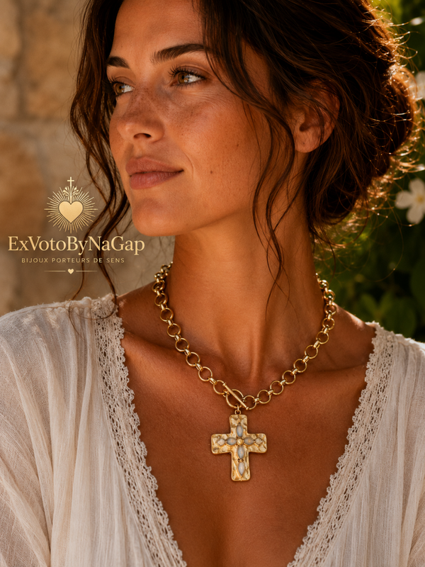 Collier Croix de Lumière