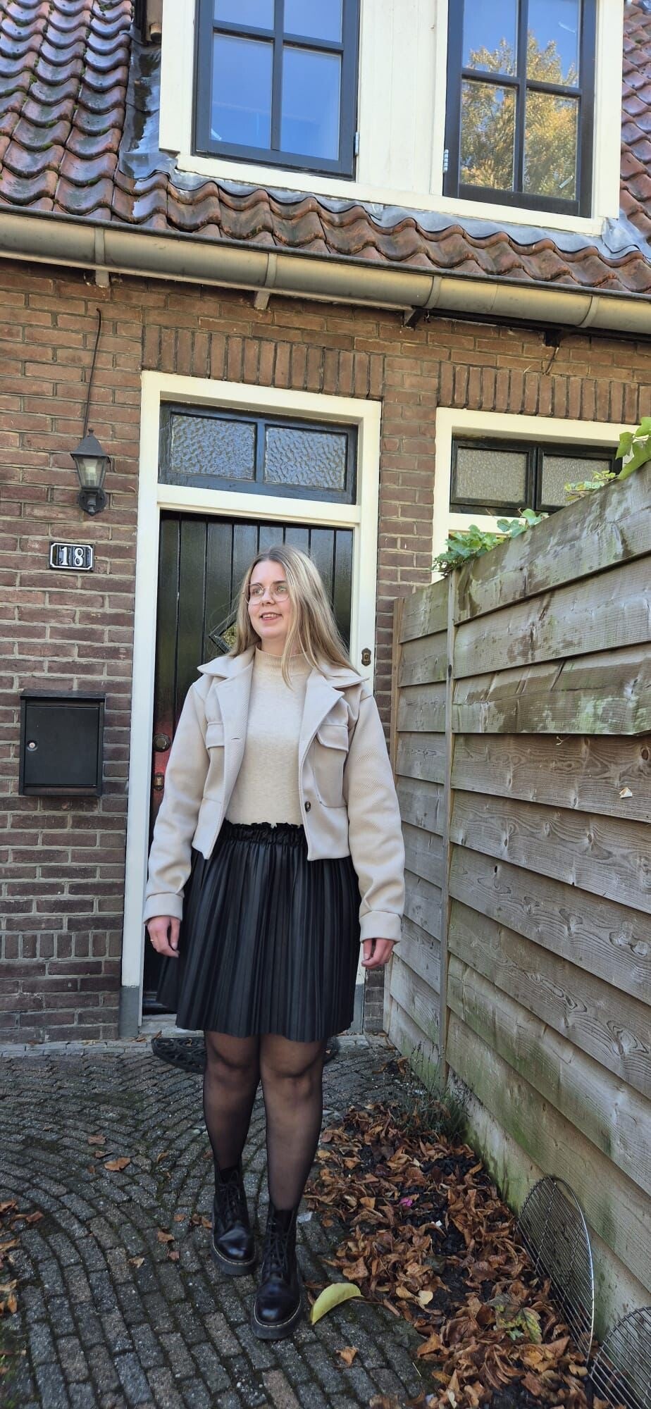 Zwarte Plissérok