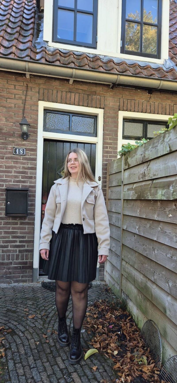 Zwarte Plissérok