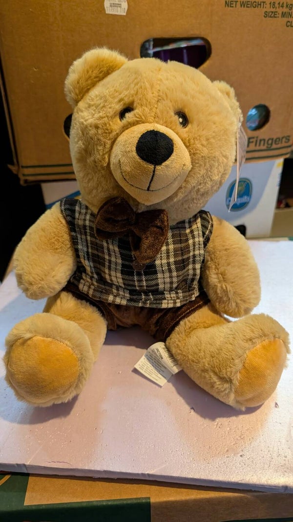 Dressed plush beer Bruin