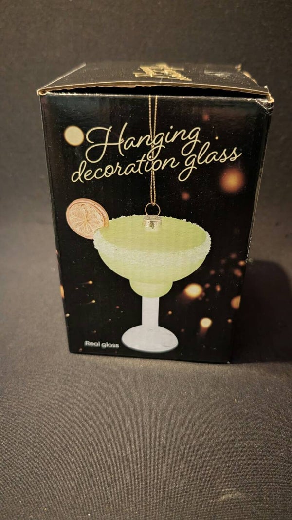 Hangend decoratieglas