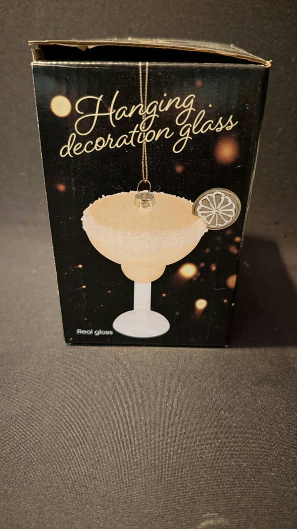 Hangend decoratieglas