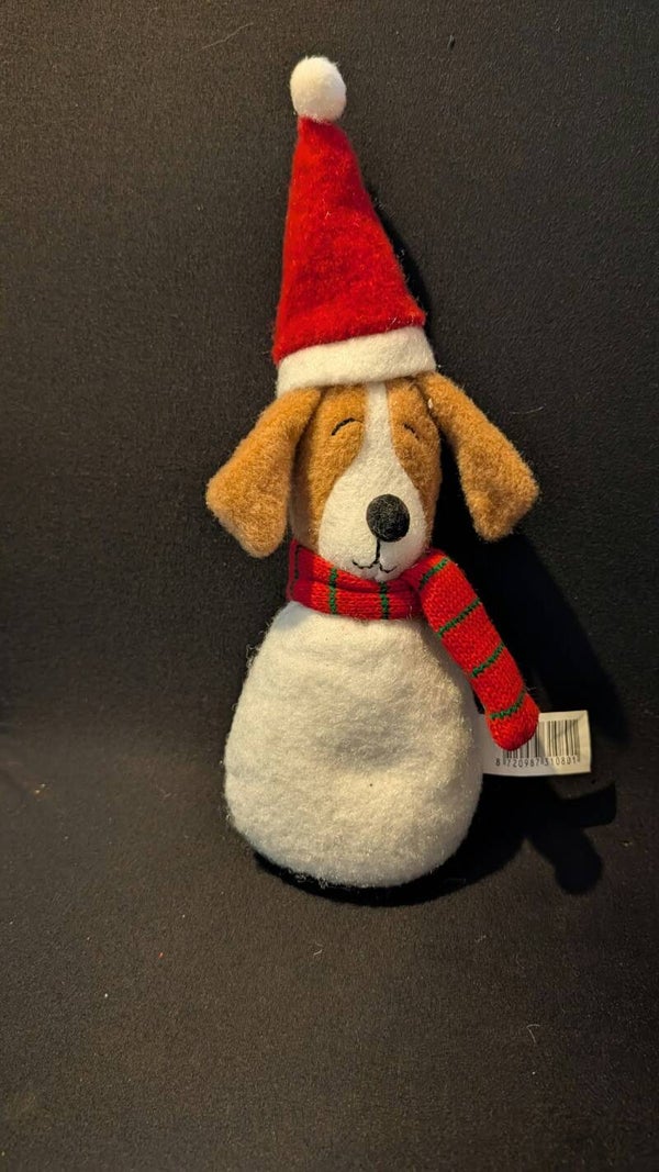 Kerstbeeld hondje