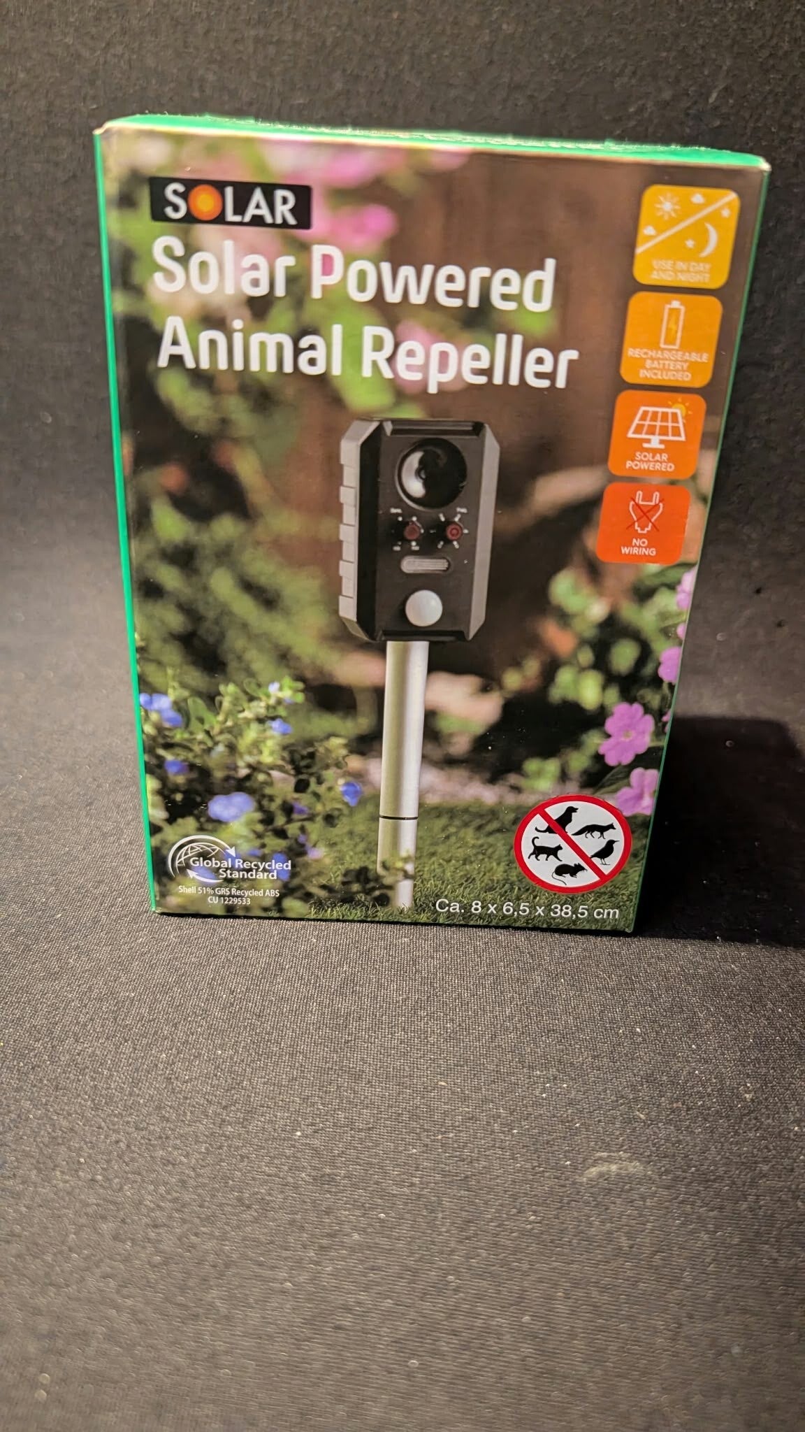 Solar aangedreven dieren verjager