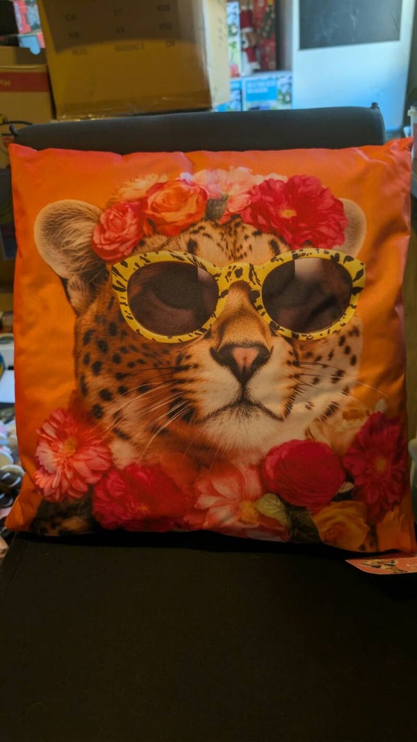 Sierkussen cheetah