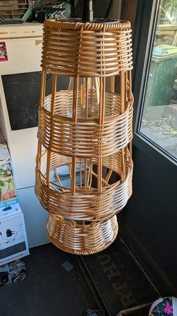 Solar Wicker Lantaarn