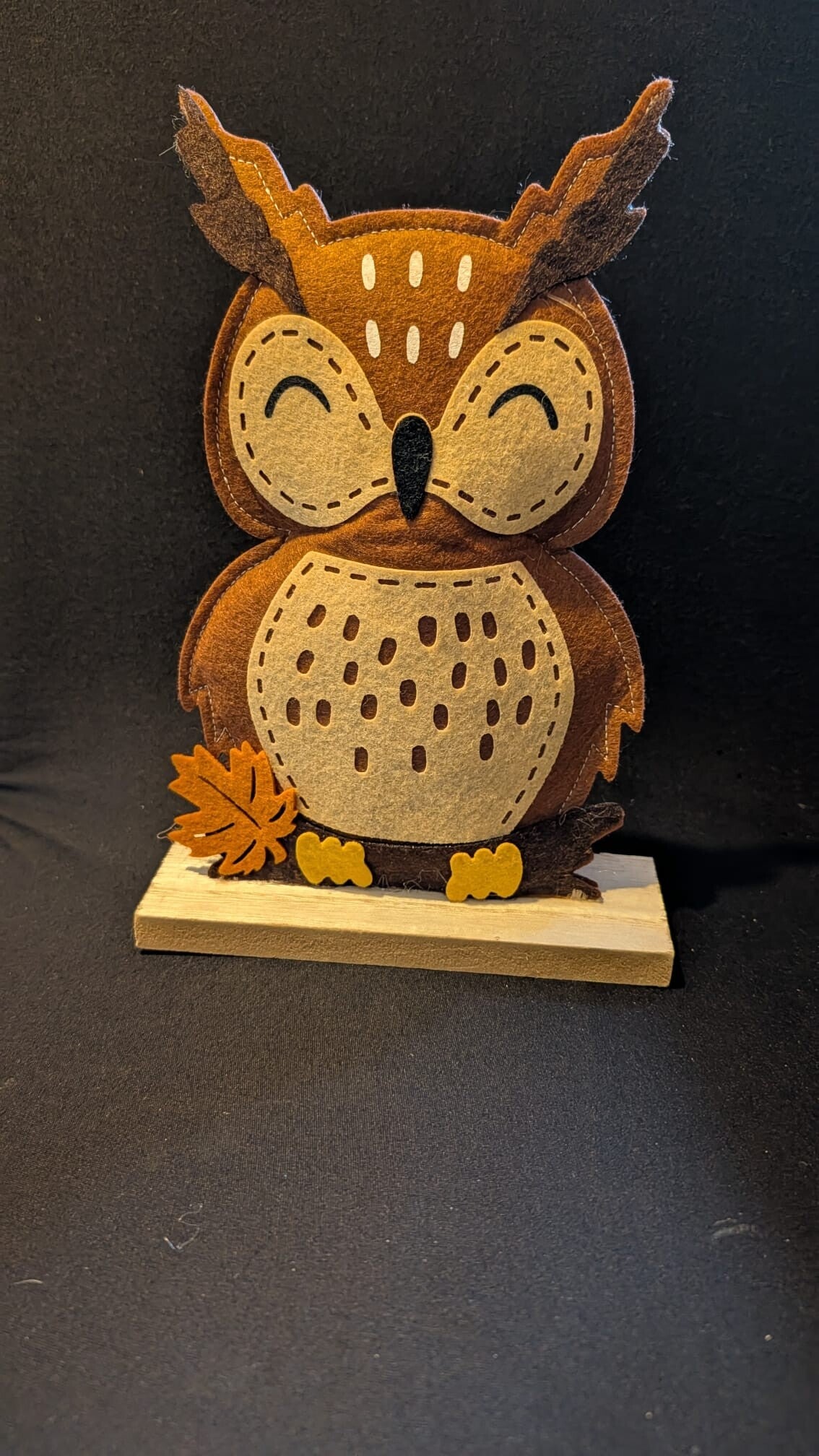 Uil donkerbruin