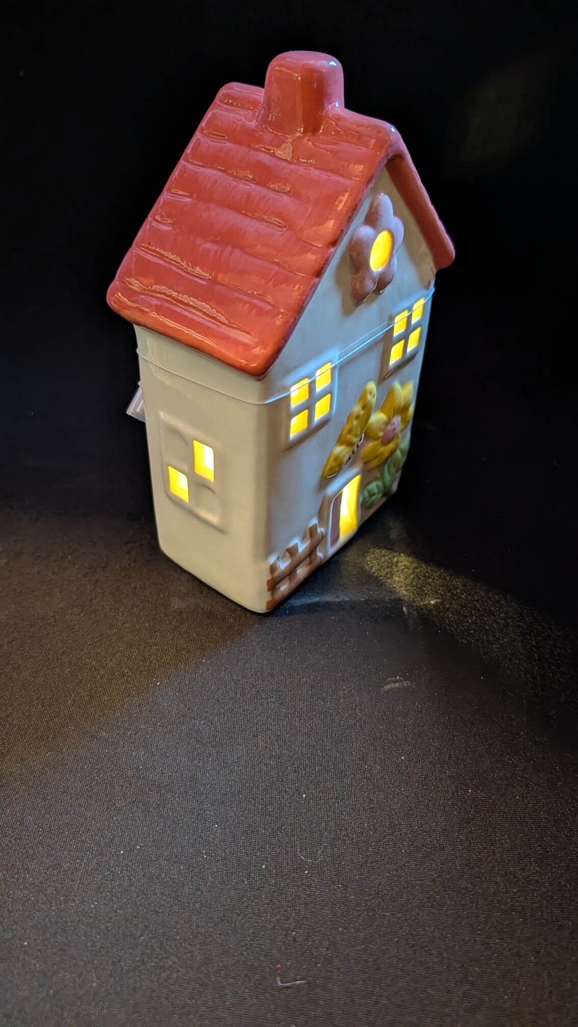 Led huisje roze ribbel